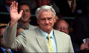Newcastle boss Sir Bobby Robson
