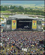 T in the park