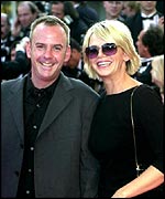 Norman Cook and Zoe Ball