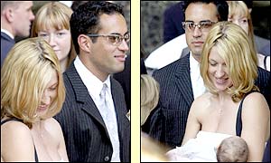 Ben Hollioake and his wife Sherryn named their baby daughter Bennaya as a tribute to Ben and his girlfriend Janaya