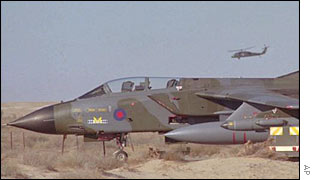 British Tornado jet in file photo