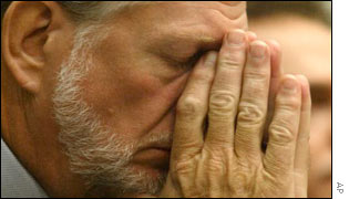 Former WorldCom chief executive Bernie Ebbers