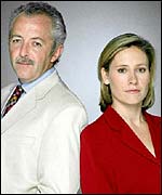 Jeremy Bowen and Sophie Raworth