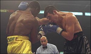 Joe Calzaghe and Chris Eubank clash in Sheffield