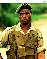 South African soldier 