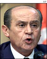 MHP leader Devlet Bahceli