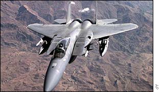 An American f-15c flown out of Incirlik