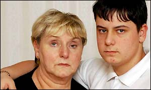 Ann Ming and grandson Kevin Hogg