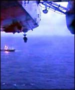 Helicopter in search