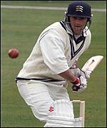 Middlesex opener Sven Koenig