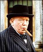 Albert Finney in The Gathering Storm 