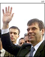 Yugoslav President Vojislav Kostunica