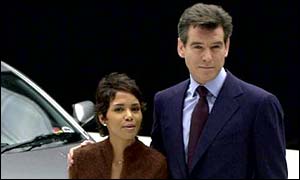 Pierce Brosnan and Halle Berry