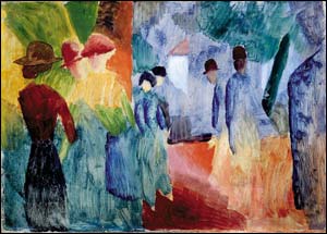 Sonnenuntergang by August Macke picture: Sotheby's