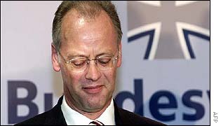 Former German Defence Minister Rudolf Scharping