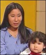 Patricia Morgan and Katalina, 23 months