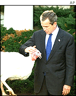 President George W Bush