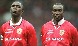 Andy Cole and Dwight Yorke