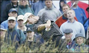 Justin Rose is two under par after three rounds