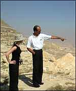 Housam Ehmadan gives his first guided tour for three months