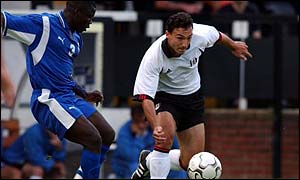 Fulham striker Steed Malbranque