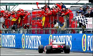 Same old story for Ferrari in Great Britain