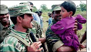 Tamil Tiger rebels after the ceasefire