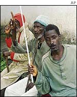 A group of blind people missing since May