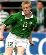 Blackburn winger Damien Duff