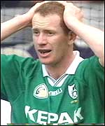 Donal Curtis late chance would have won the game for Meath