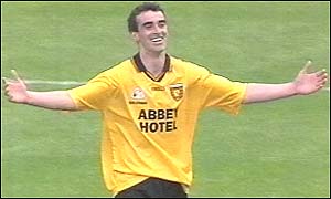 Jim McGuinness made some tremendous catches in the second half