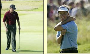 Steve Elkington and Stuart Appleby saw their bid end in the first four play-off holes 