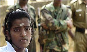 Tamil girl recruited by the Tigers