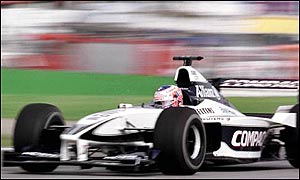 In only his 11th F1 Grand Prix, Button makes the top four