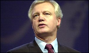 Tory chairman David Davis