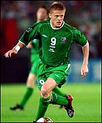 Republic of Ireland and Blackburn winger Damien Duff
