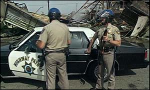 Los Angeles police officers