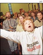 Operation Save America church service 