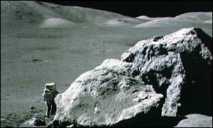 Astronaut on the moon, Nasa