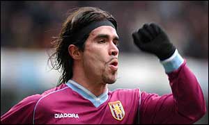 Juan Pablo Angel had a turbulent season with Aston Villa