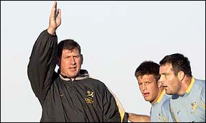 Springboks coach Rudolf Straeuli