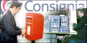 Milkmen deliver letters