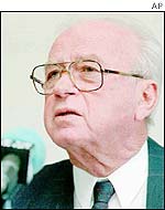 The Israeli late Prime Minister, Yitzhak Rabin