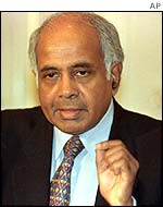 UN rapporteur Param Cumaraswamy