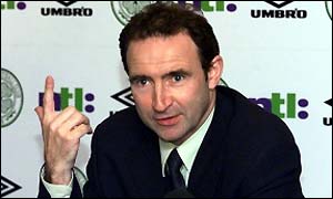 Martin O'Neill has less than a year to run on his Celtic contract