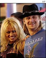 Pamela Anderson and Kid Rock