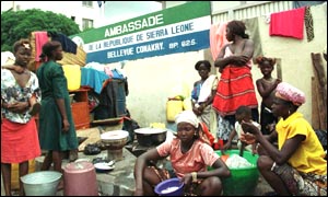 Sierra Leonean refugees