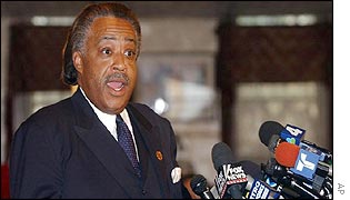 Al Sharpton in press conference