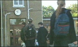 pupils leaving school