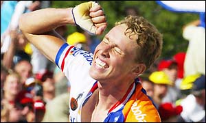 The 30-year-old has not won a stage since the 1996 Tour